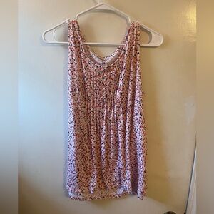 Croft & Barrow Pink Peach Multicolor Patterned Top NWOT ✨